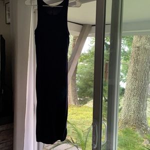 Urban Outfitters sleeveless midi dress sz M navy